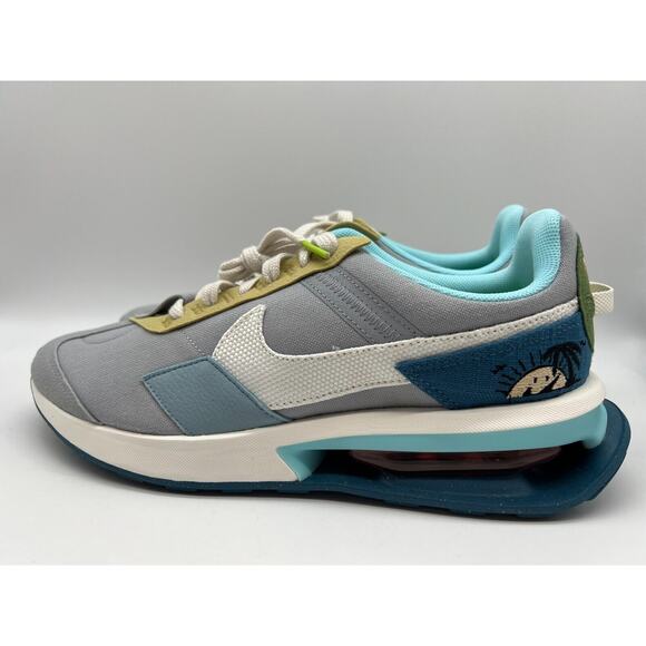 Nike Air Max Pre-Day SE Wolf Grey Sail Rift Blue Sneakers DM0037-001 Men's 10 - Picture 2 of 12
